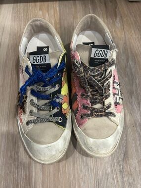 Golden Goose Deluxe Brand Superstar patchwork sneakers
